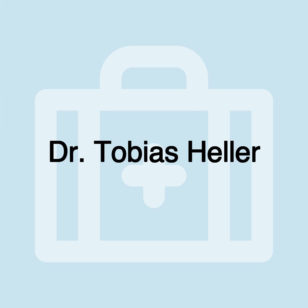 Dr. Tobias Heller