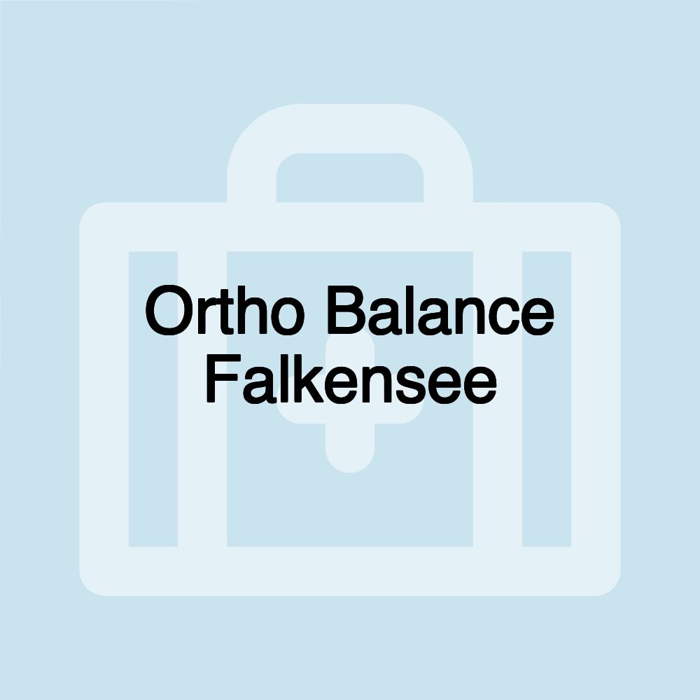 Ortho Balance Falkensee