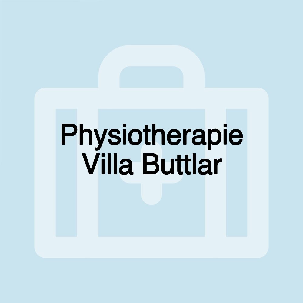 Physiotherapie Villa Buttlar