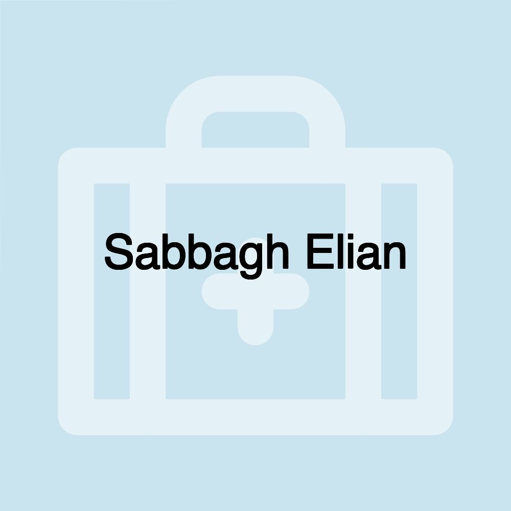 Sabbagh Elian