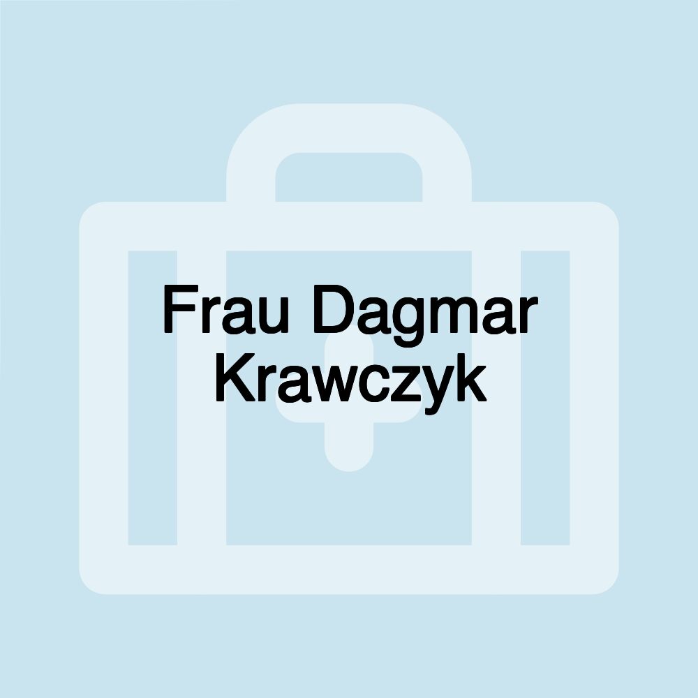 Frau Dagmar Krawczyk