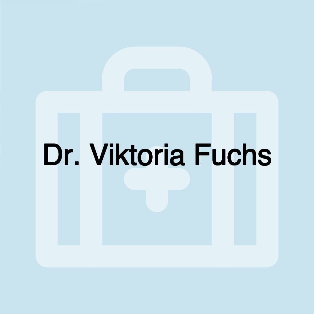 Dr. Viktoria Fuchs