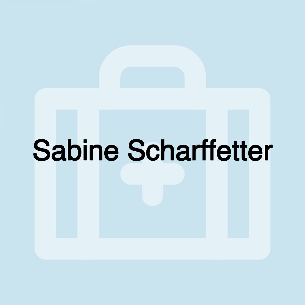 Sabine Scharffetter