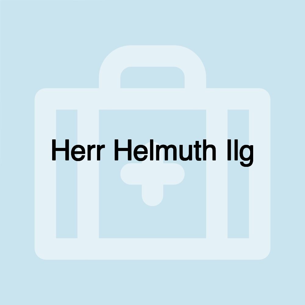 Herr Helmuth Ilg