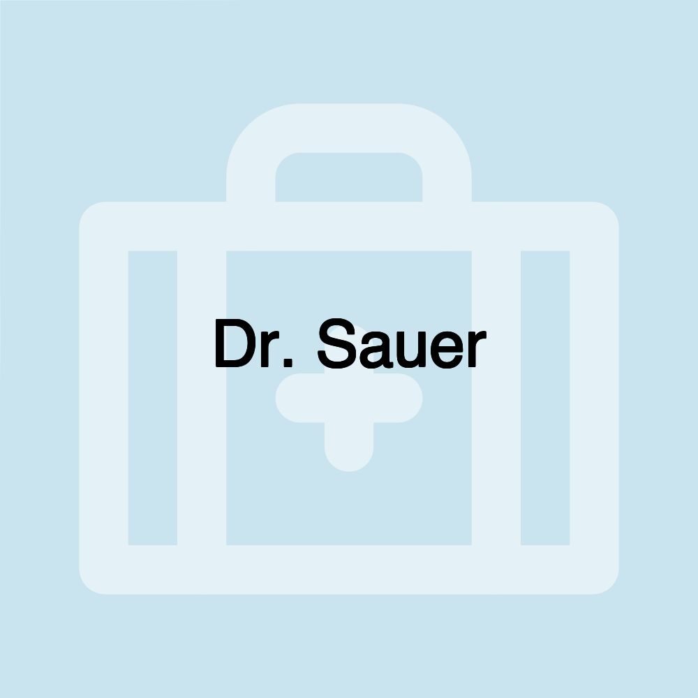 Dr. Sauer