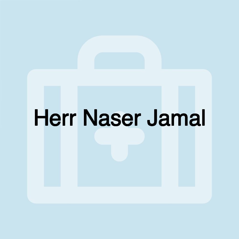 Herr Naser Jamal