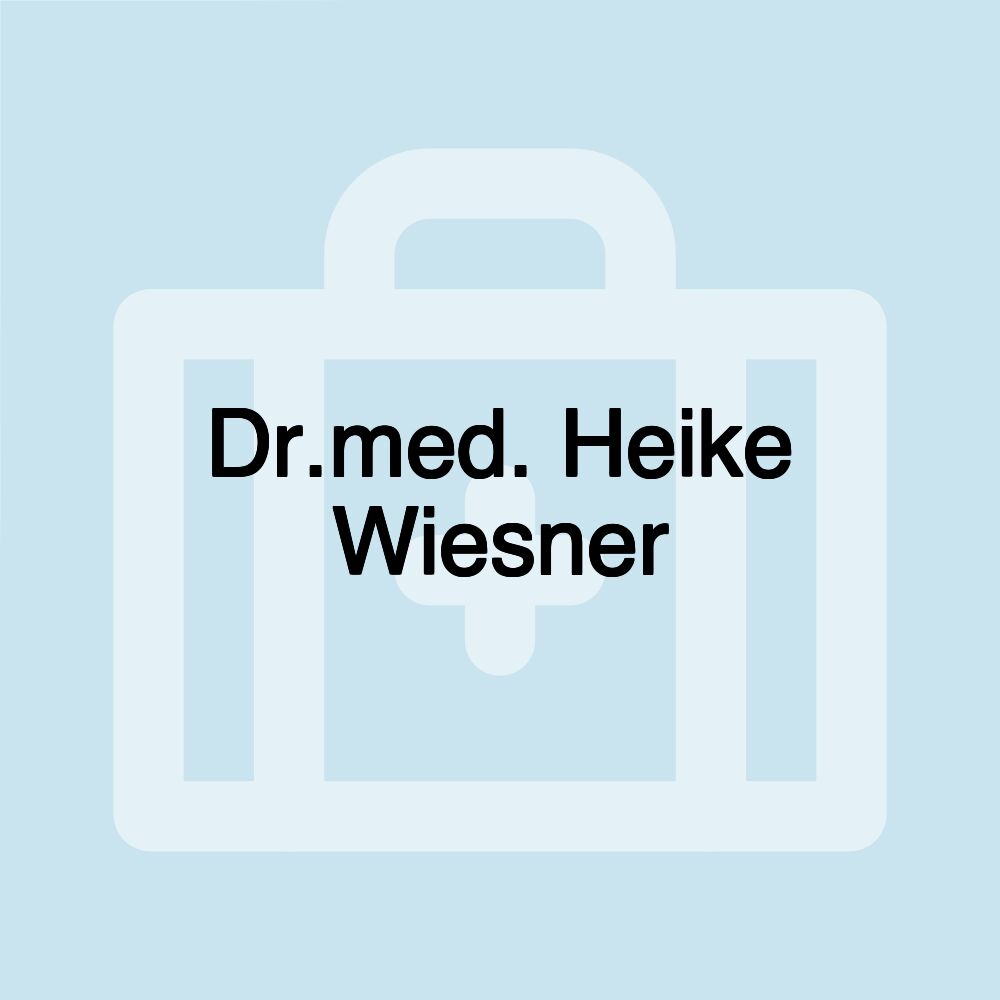 Dr.med. Heike Wiesner