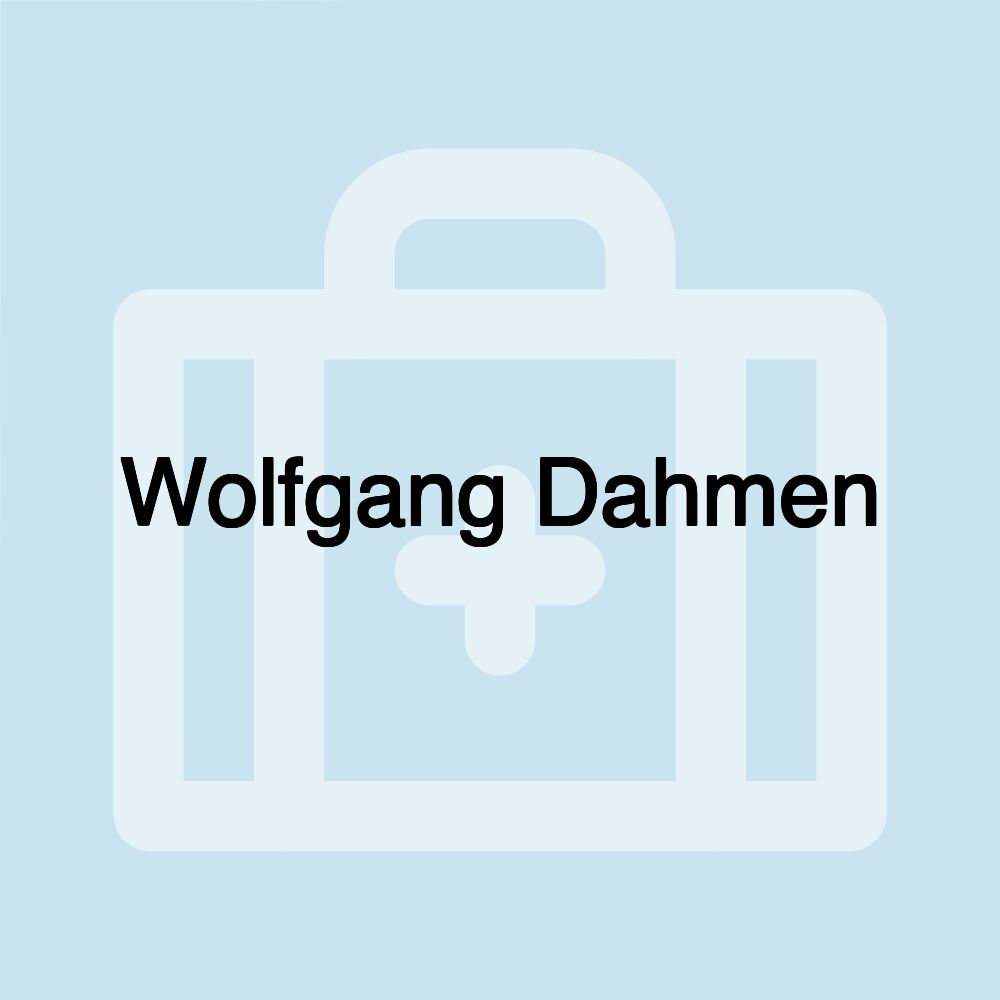 Wolfgang Dahmen