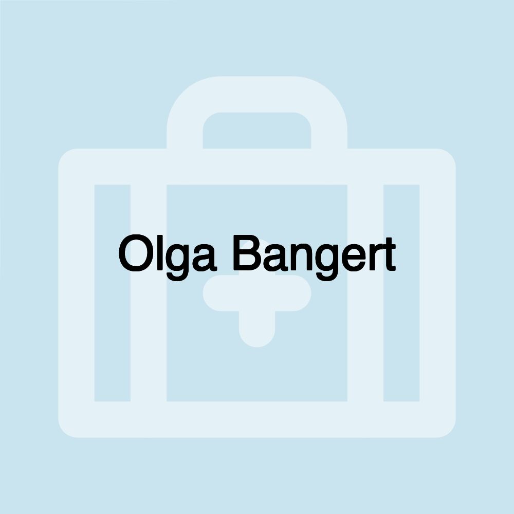 Olga Bangert