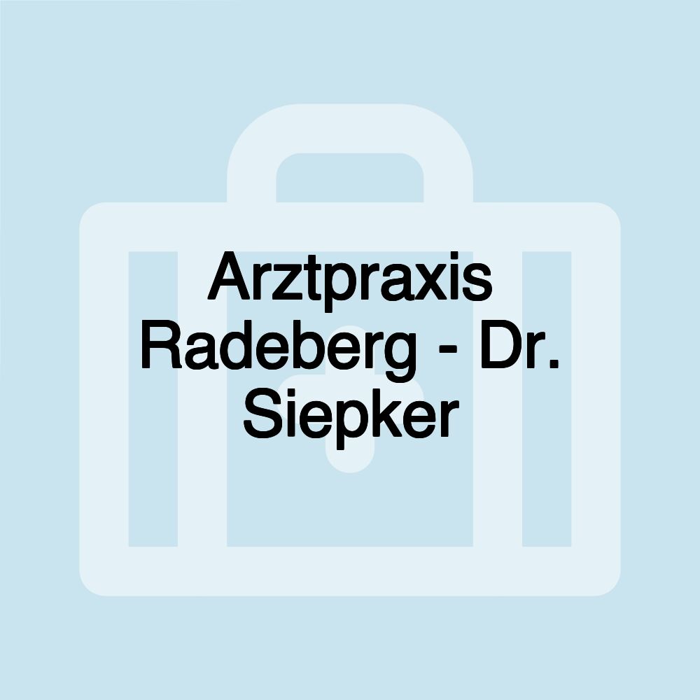 Arztpraxis Radeberg - Dr. Siepker