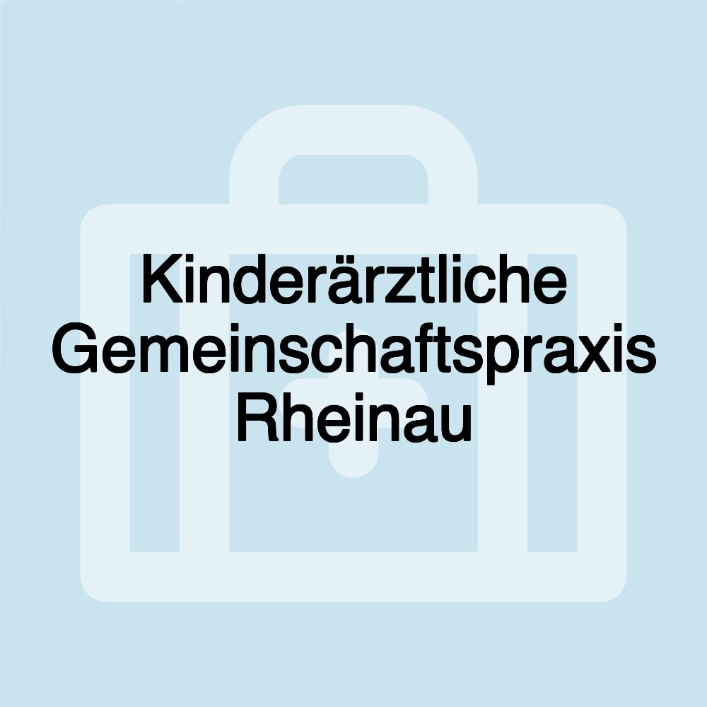 Kinderärztliche Gemeinschaftspraxis Rheinau