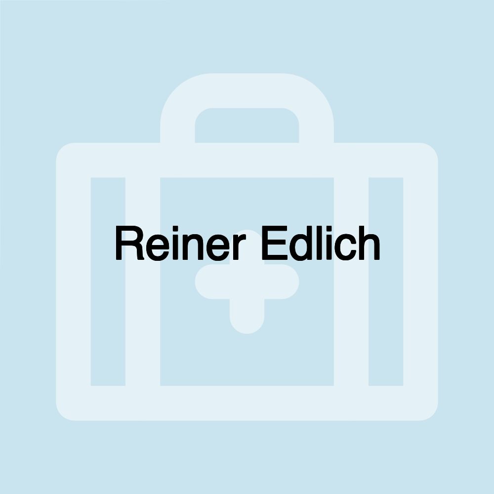 Reiner Edlich
