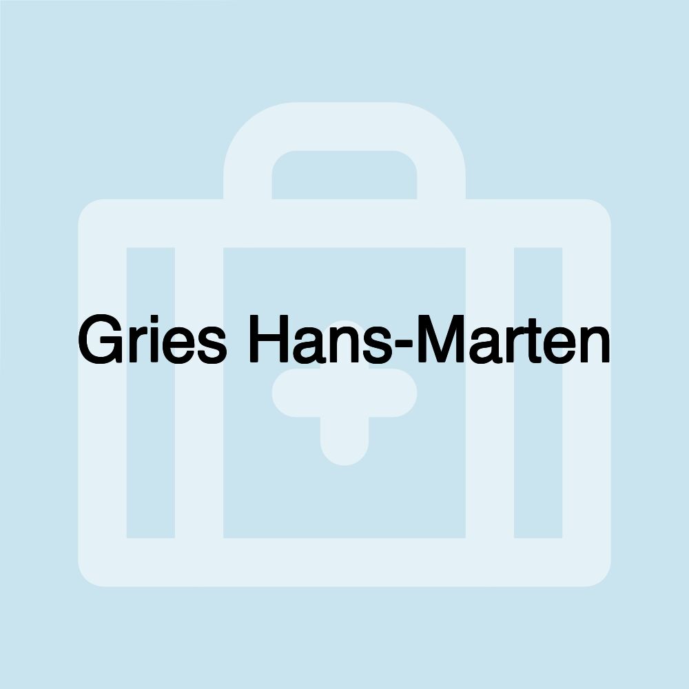 Gries Hans-Marten