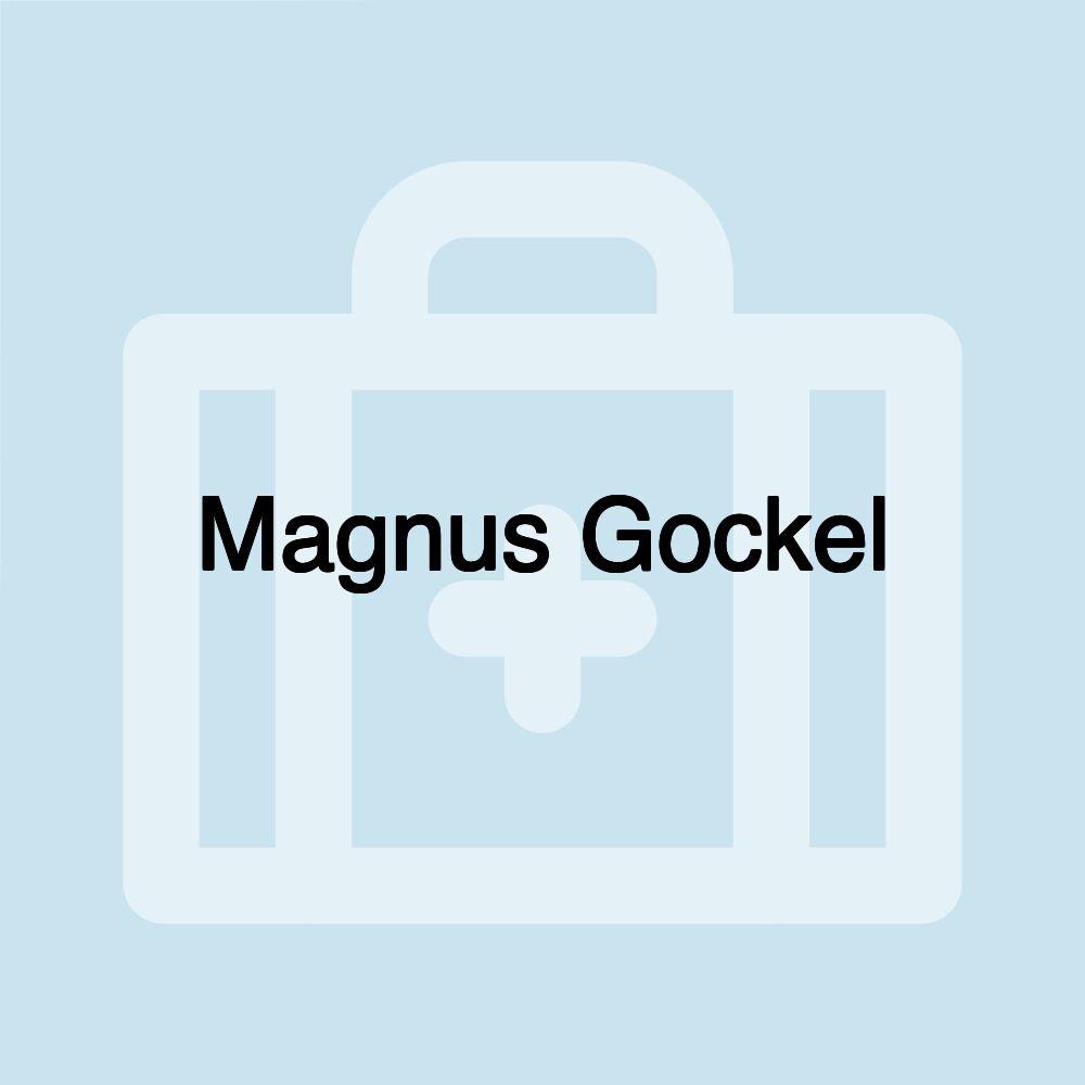 Magnus Gockel