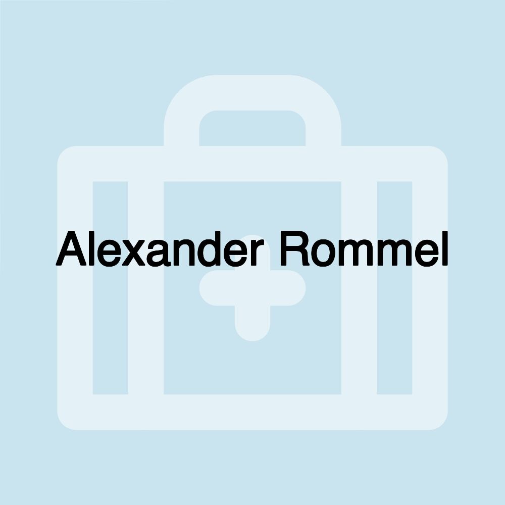Alexander Rommel