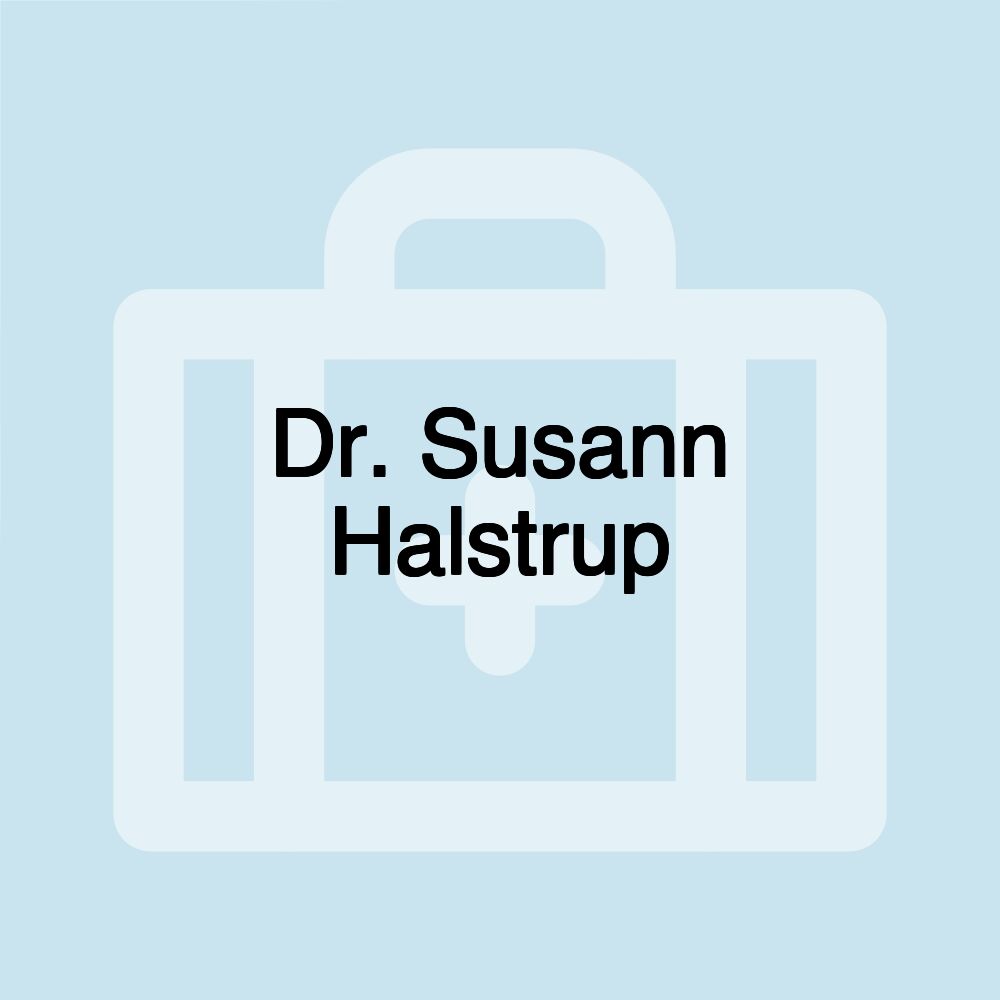 Dr. Susann Halstrup