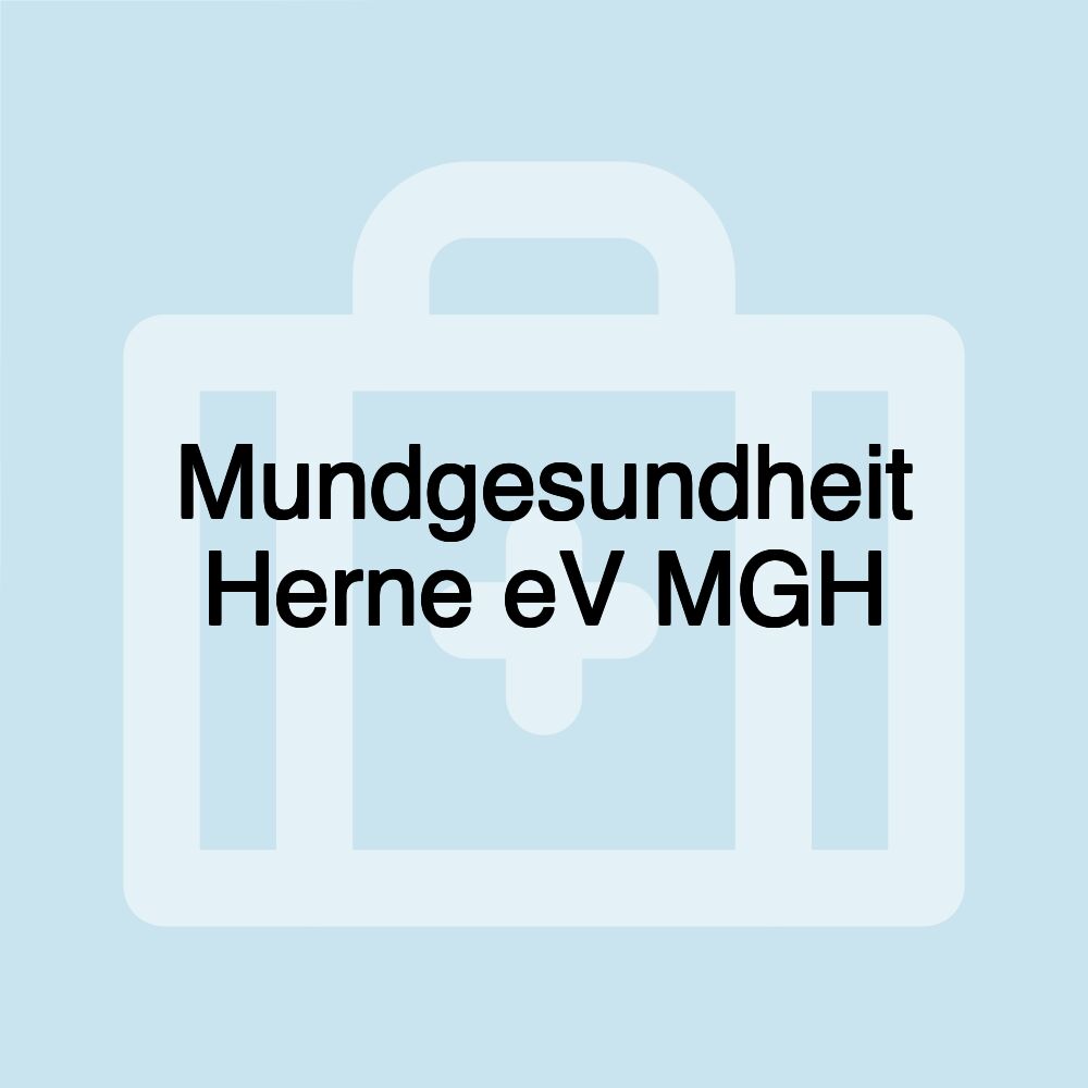 Mundgesundheit Herne eV MGH