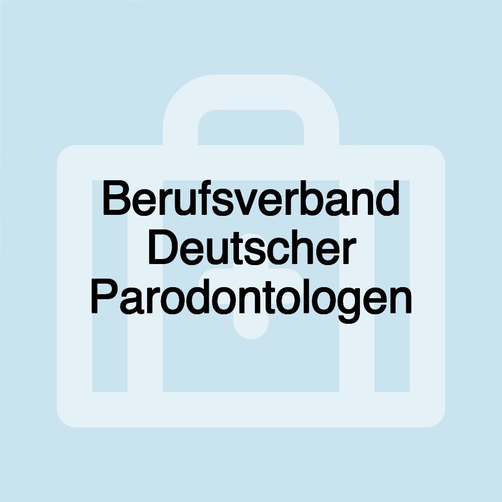 Berufsverband Deutscher Parodontologen