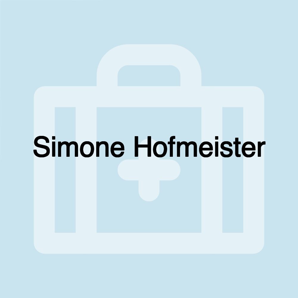 Simone Hofmeister