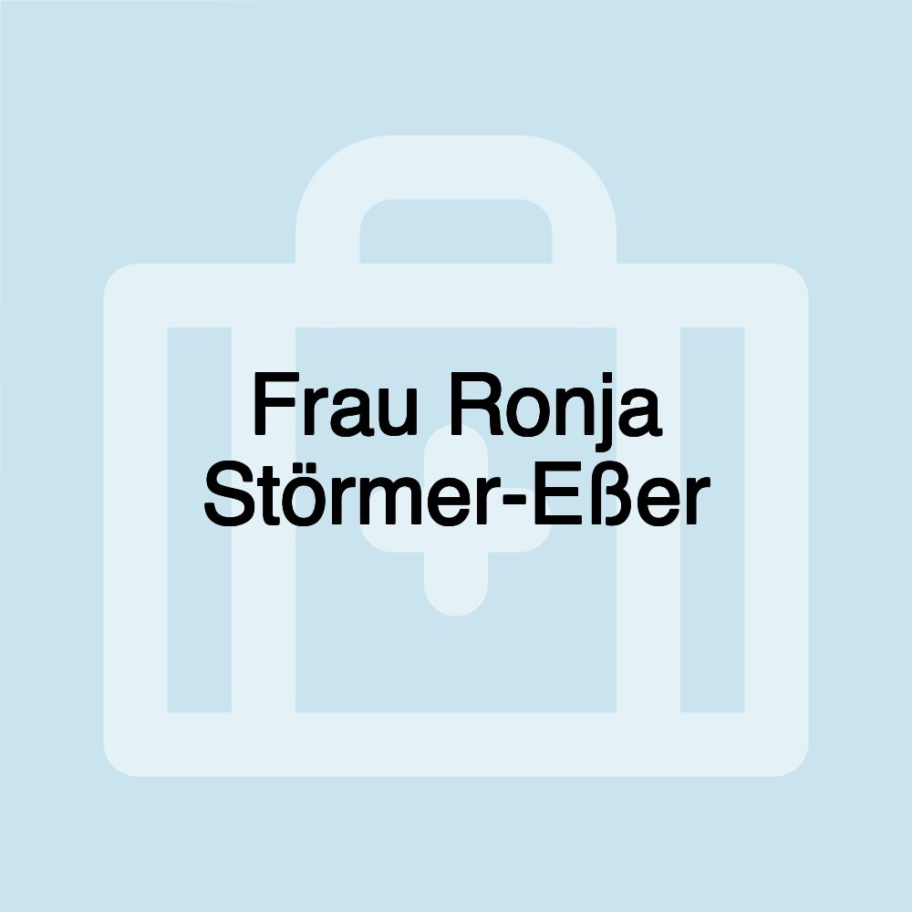Frau Ronja Störmer-Eßer