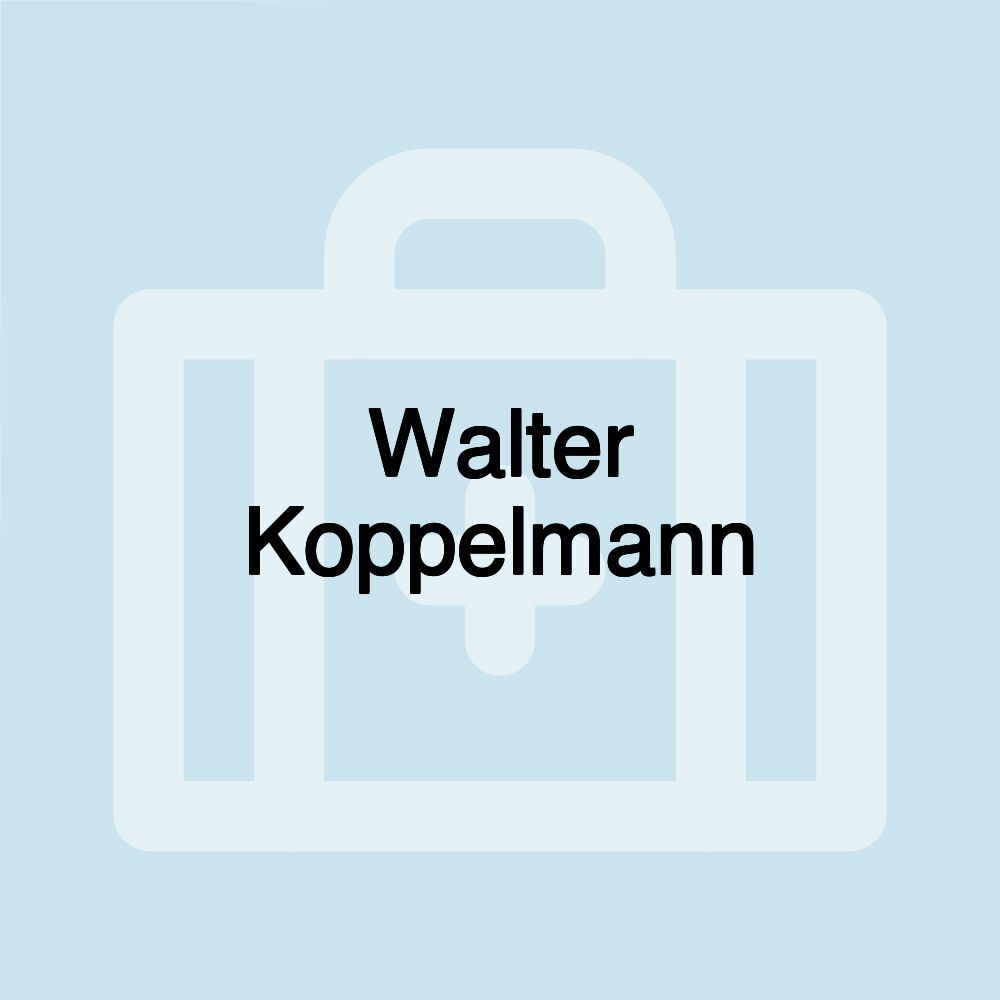 Walter Koppelmann