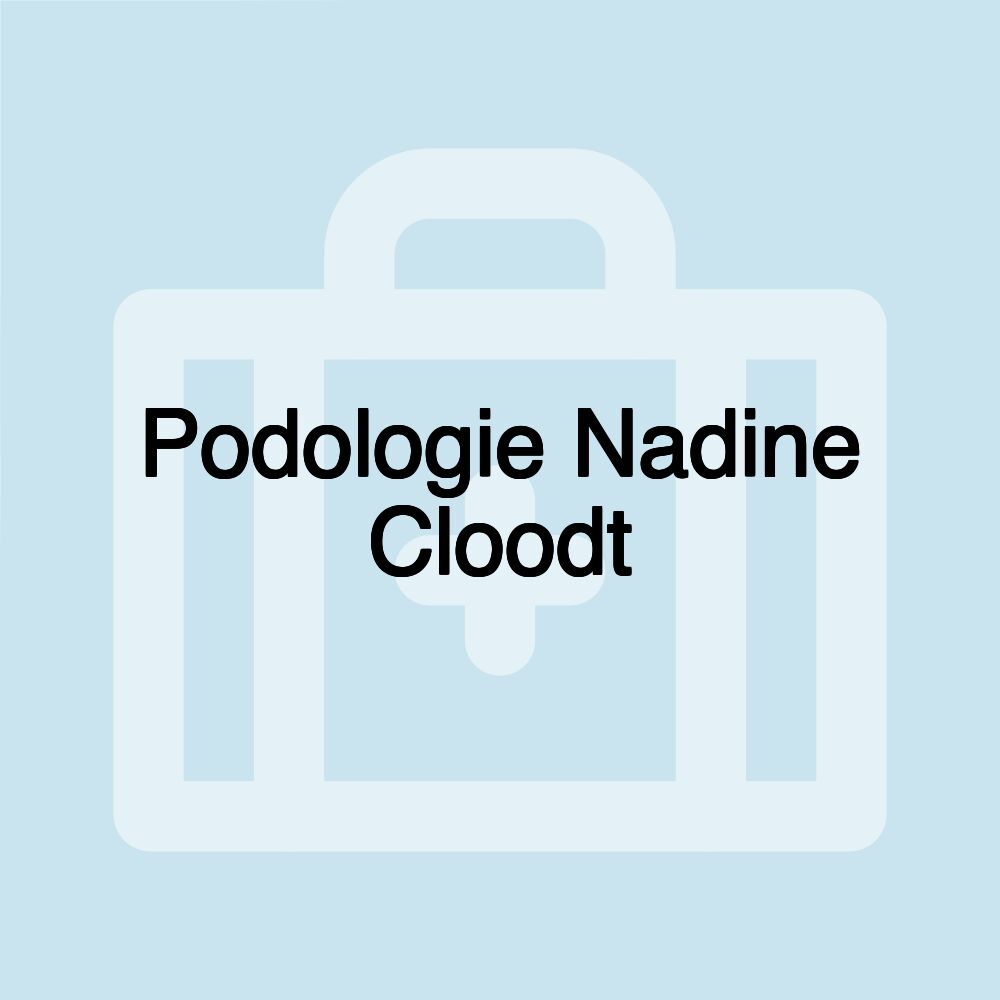 Podologie Nadine Cloodt