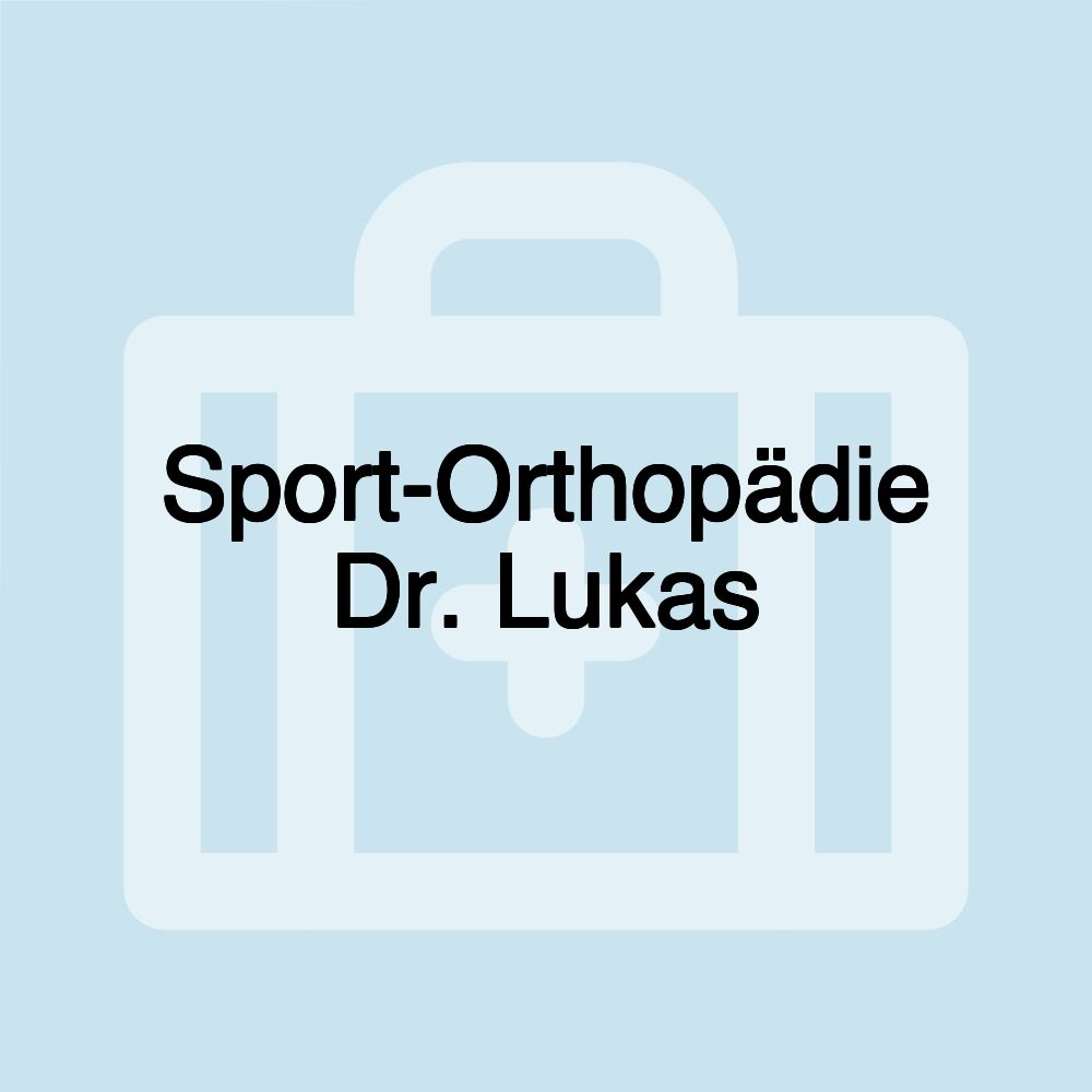 Sport-Orthopädie Dr. Lukas