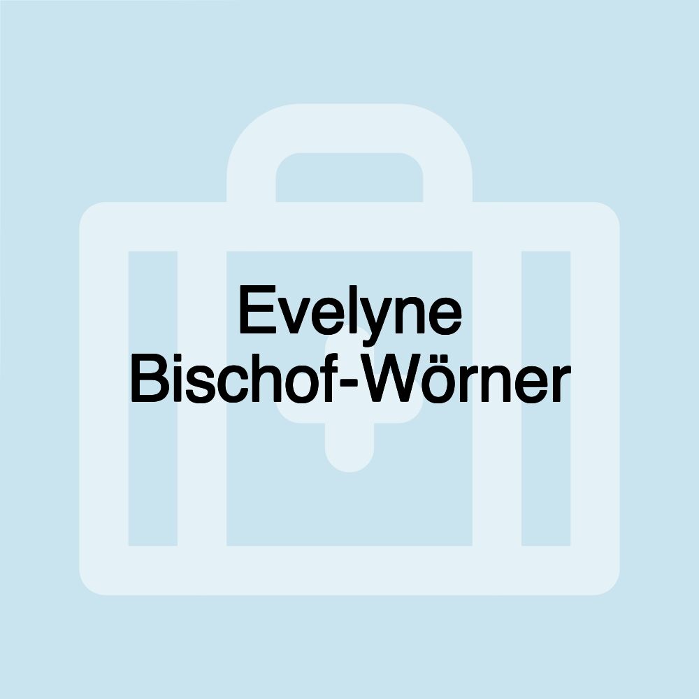 Evelyne Bischof-Wörner