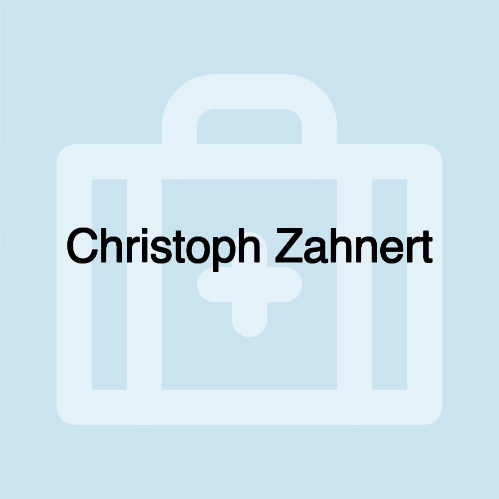 Christoph Zahnert