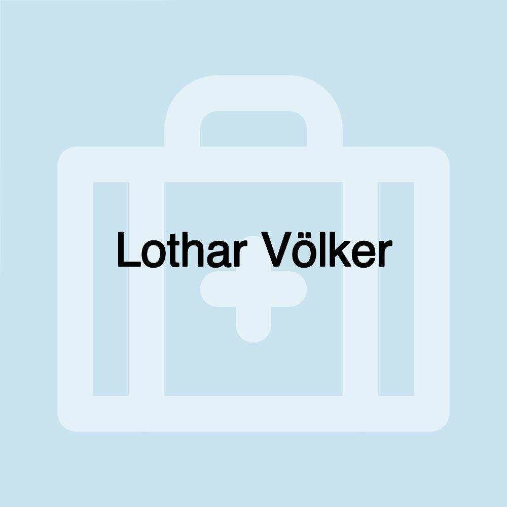 Lothar Völker