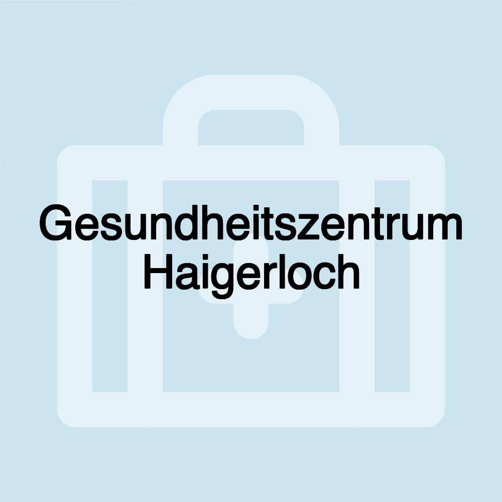 Gesundheitszentrum Haigerloch
