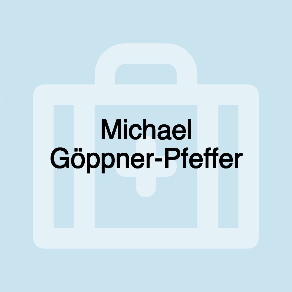 Michael Göppner-Pfeffer