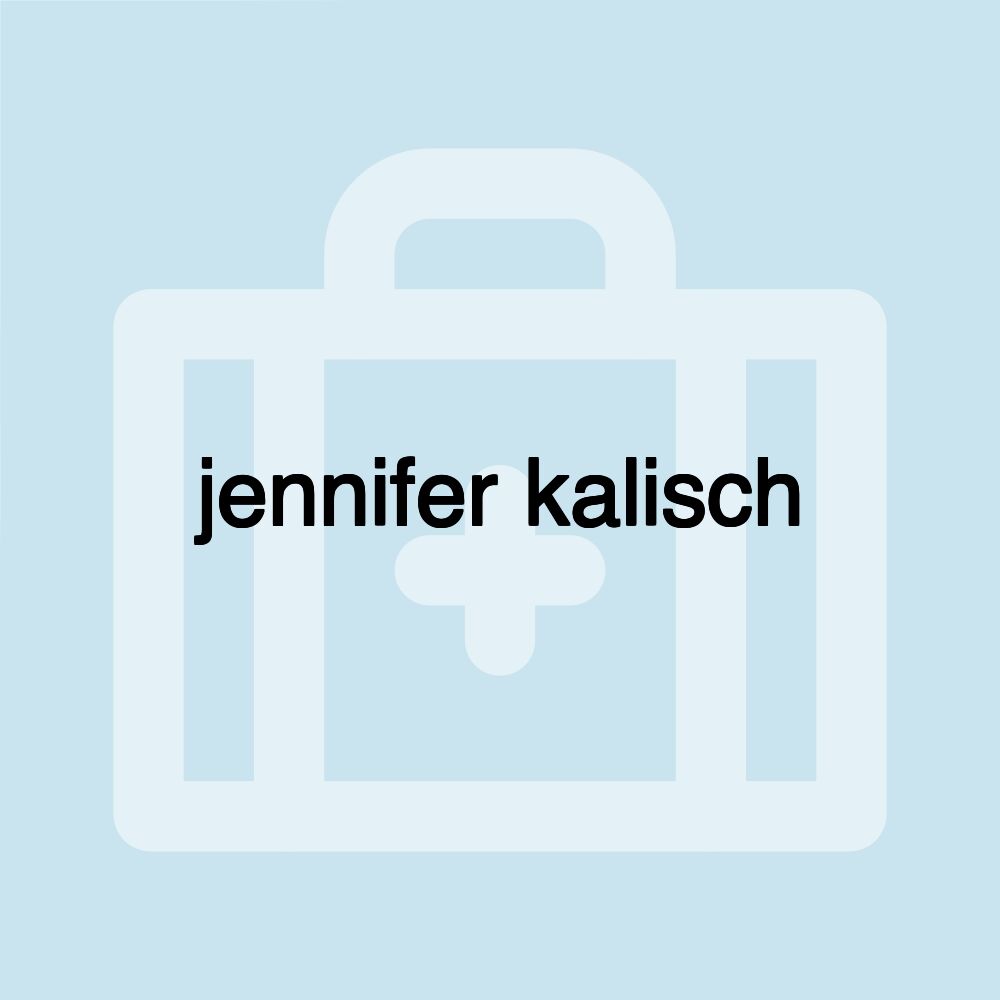 jennifer kalisch
