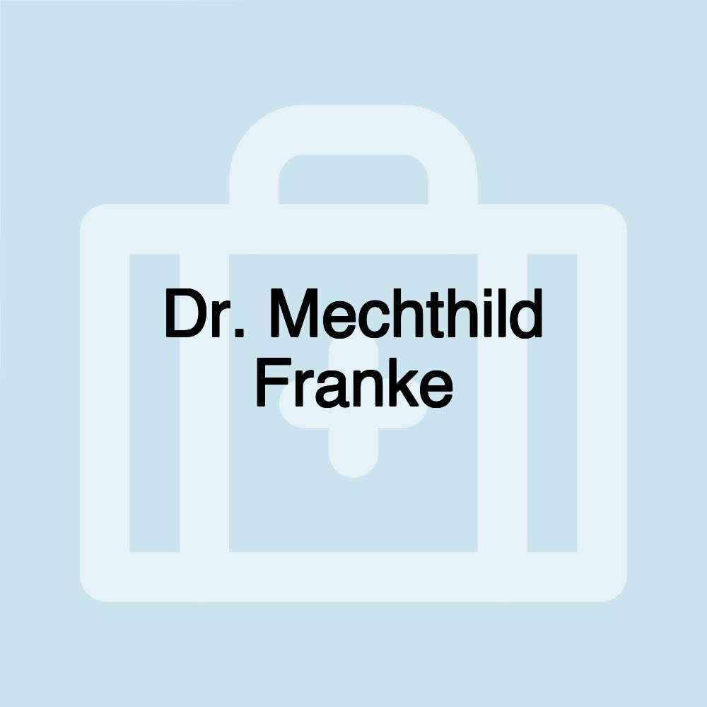 Dr. Mechthild Franke