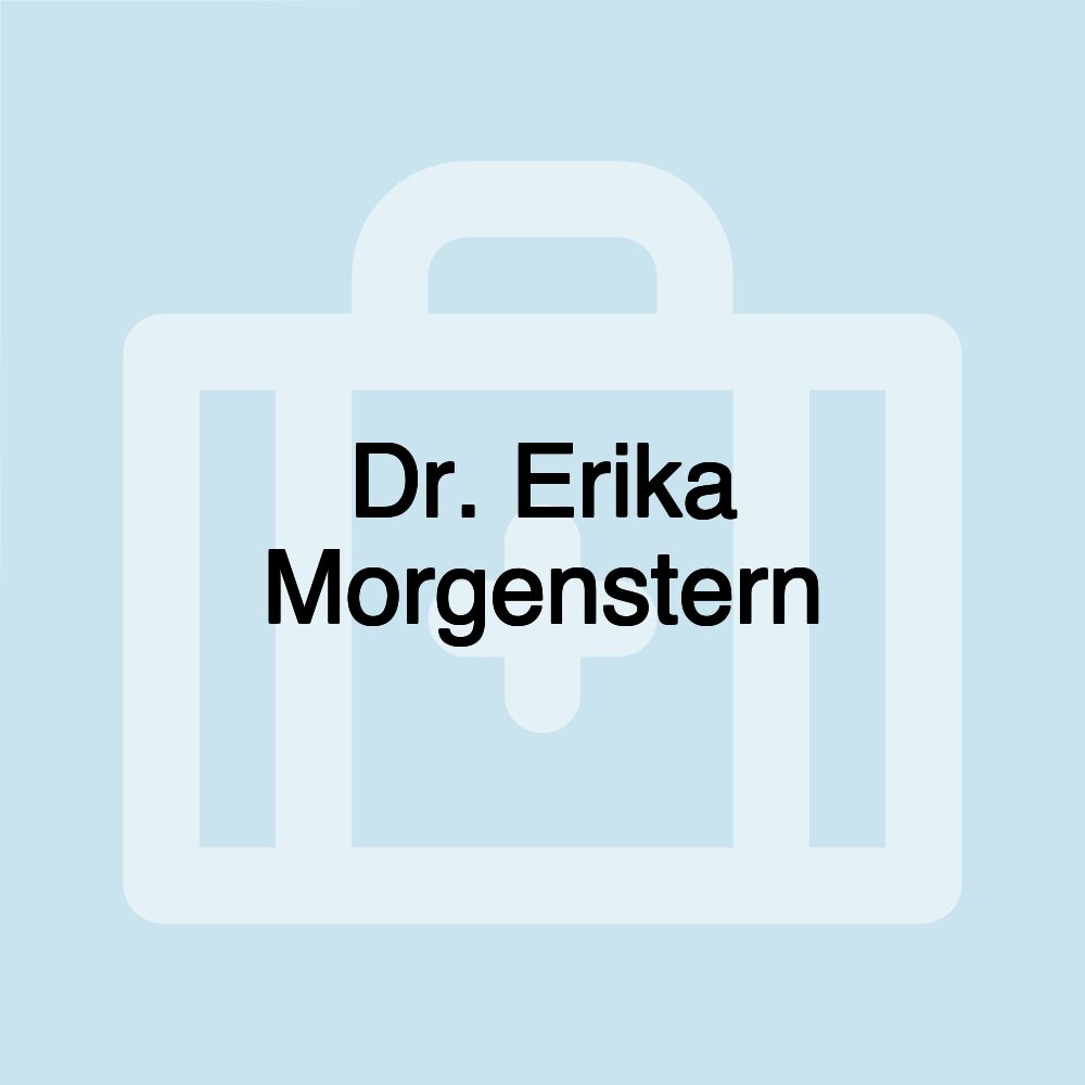 Dr. Erika Morgenstern