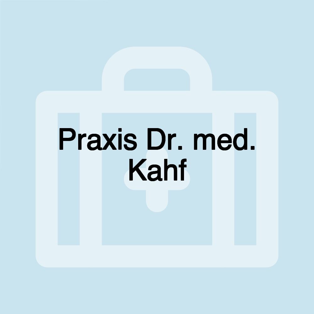 Praxis Dr. med. Kahf