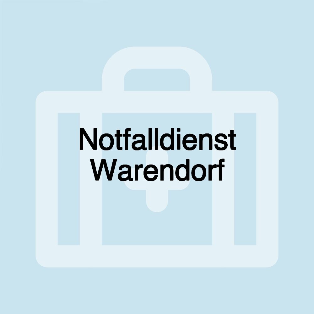 Notfalldienst Warendorf