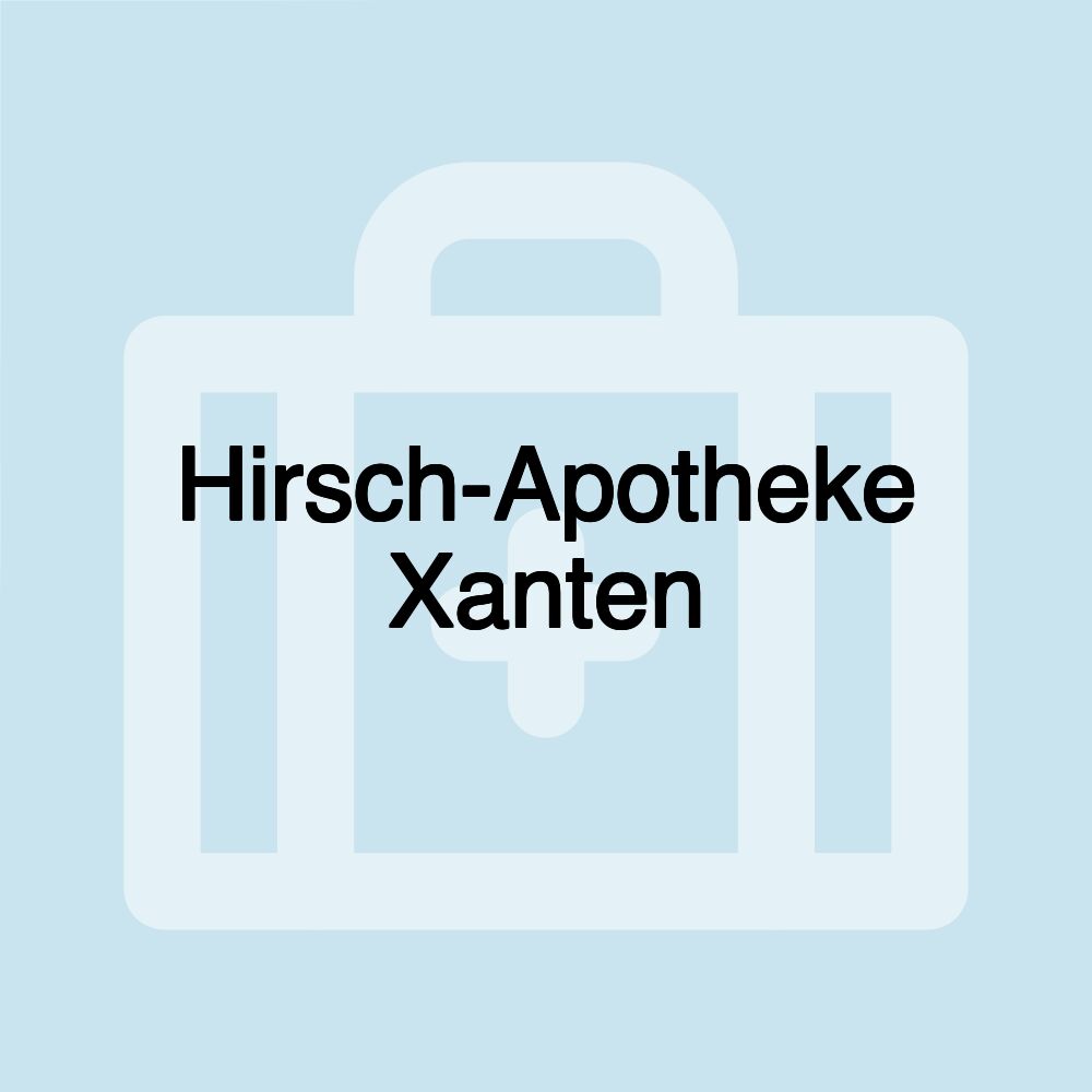 Hirsch-Apotheke Xanten