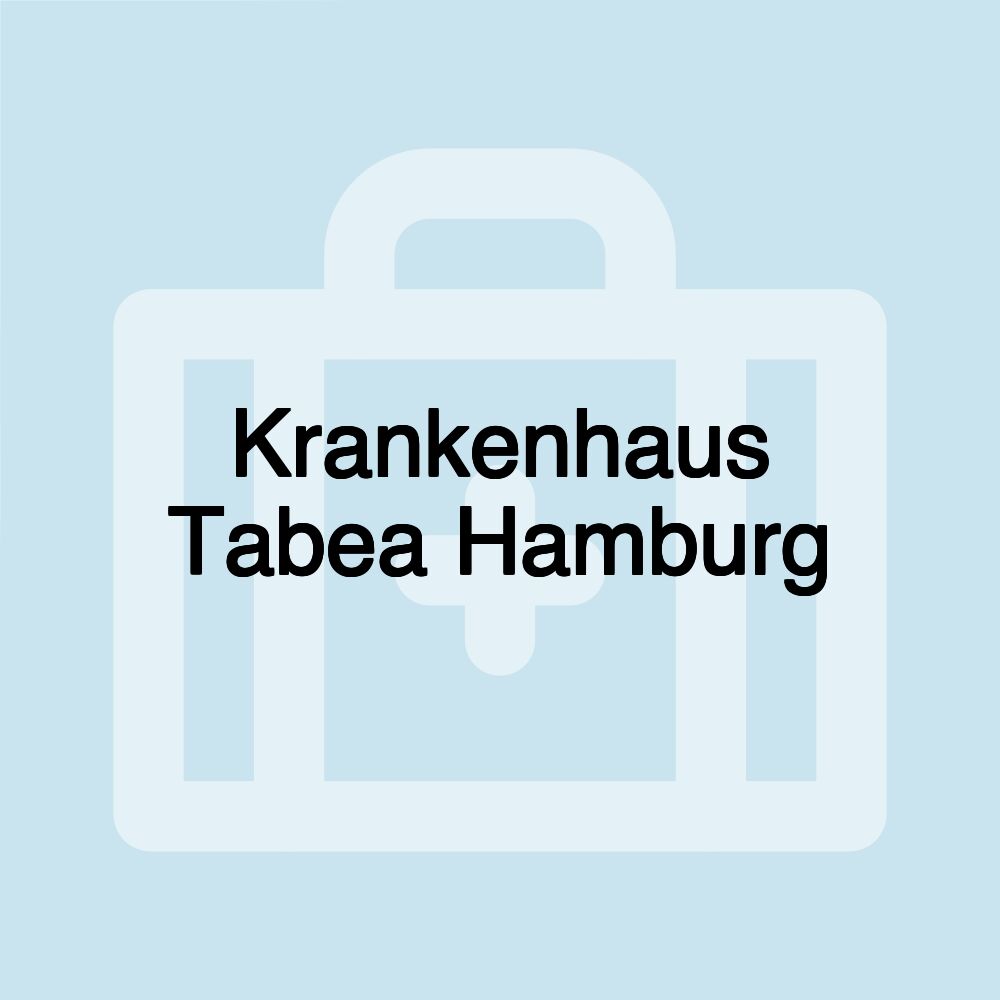 Krankenhaus Tabea Hamburg