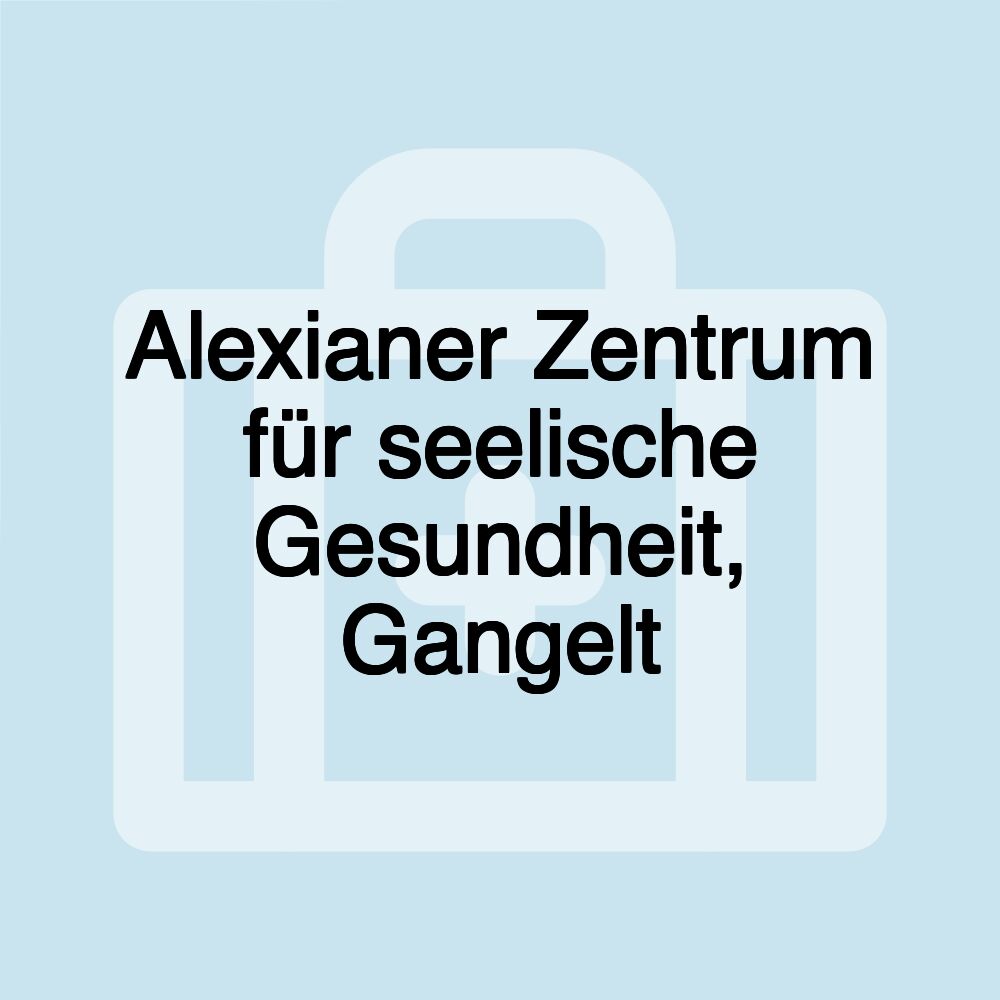 Alexianer Zentrum für seelische Gesundheit, Gangelt